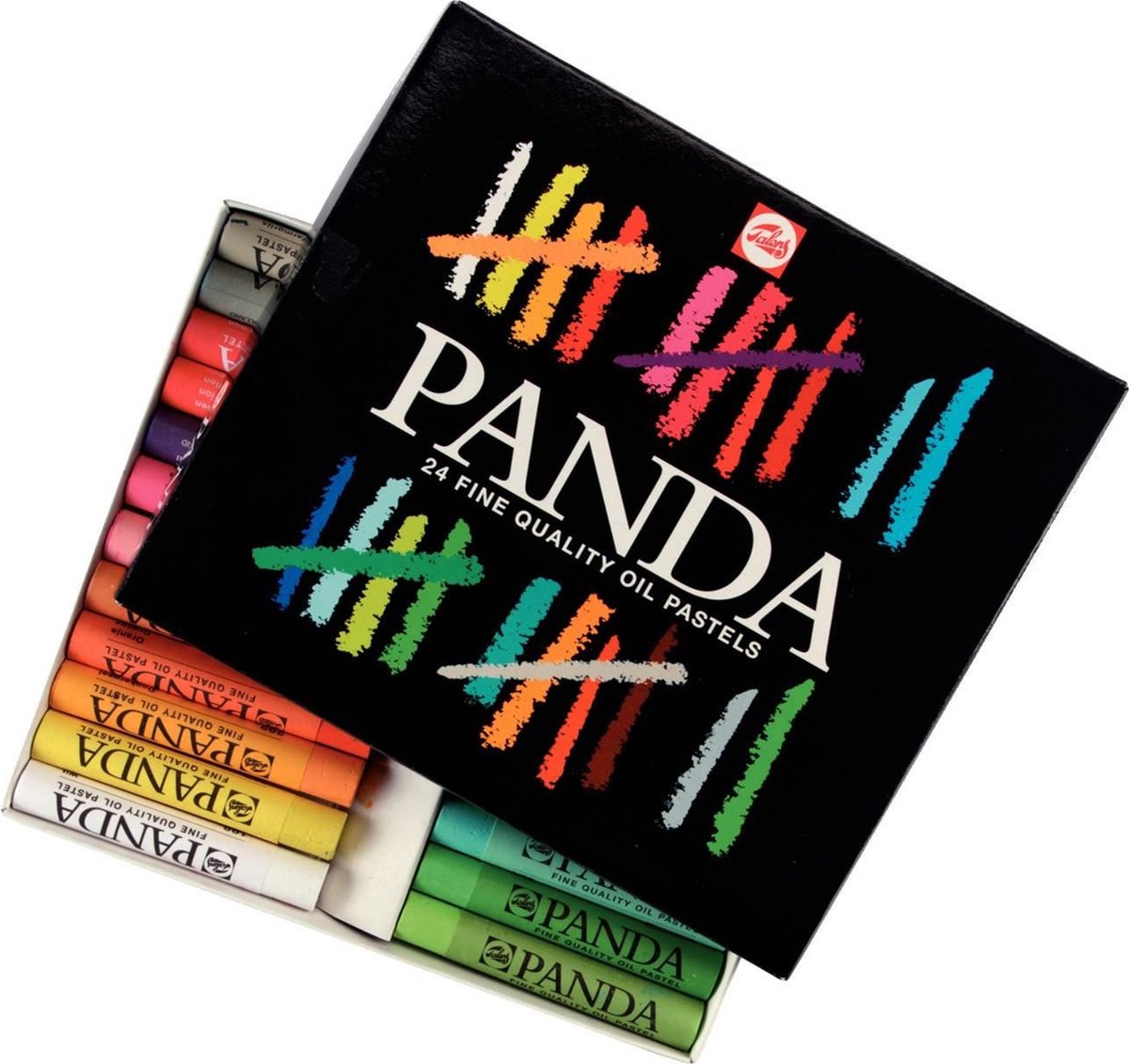 Talens Panda Oil Castles, 24 °.