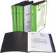 Q-connect show album personalizzabile a4 60 tasche nero