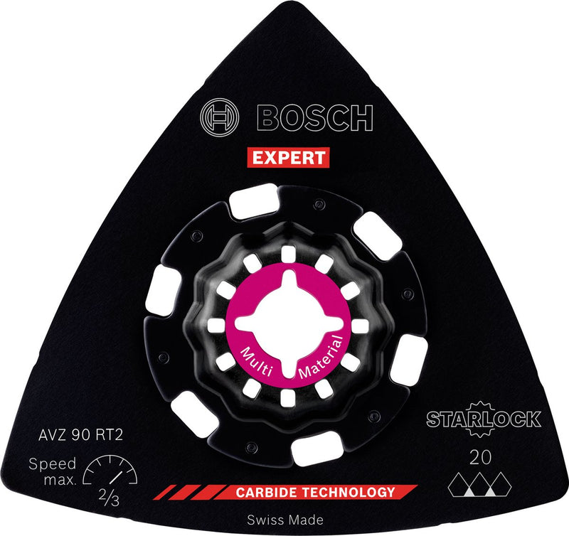 Bosch 2608900045 expert starlock carbide schuurplateau multimaterial avz90rt2