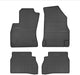 Tappetini in gomma Frogum fiat doblo 2010-presente (per versione 5 posti) -