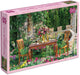 Tucker's fun factory theetijd in de tuin - legpuzzel (1000 stukjes) -