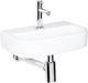 Set fontana piccola ovale Differnz bianco