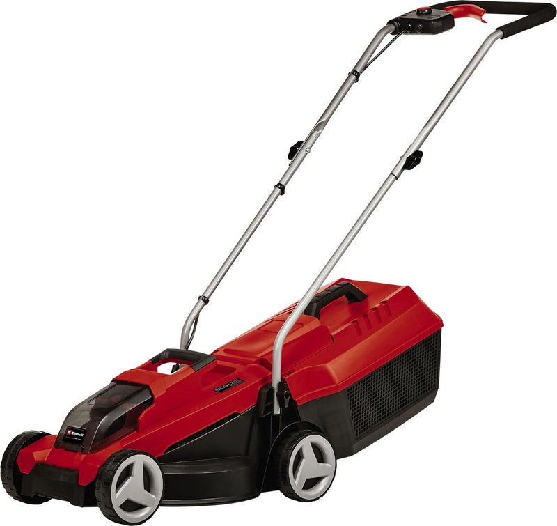 Rasaerba a batteria Einhell ge-cm 18 32 li solo - power x-change - 18 v li-ion - larghezza di taglio: 32 cm - superficie di prato consigliata: fino a 180 m² - sacco di raccolta da 25 l - altezza di taglio: 30-70 mm - escl. batteria e caricabatterie