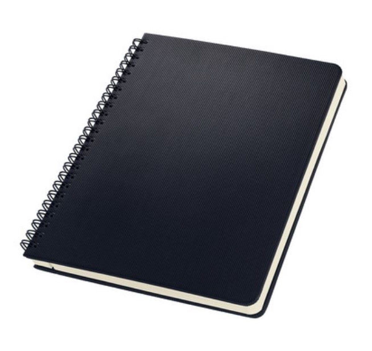 Sigel - quaderno a spirale - conceptum - a5 - nero - copertina rigida - 160 pagine - riga - carta da 80 grammi - si-co823