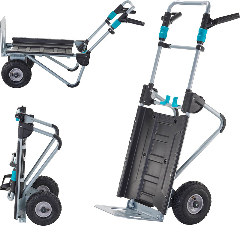 Wolfcraft - carretilla de mano - 3 en 1 - ts 2500 - capacidad de carga 200 kg - 5535000