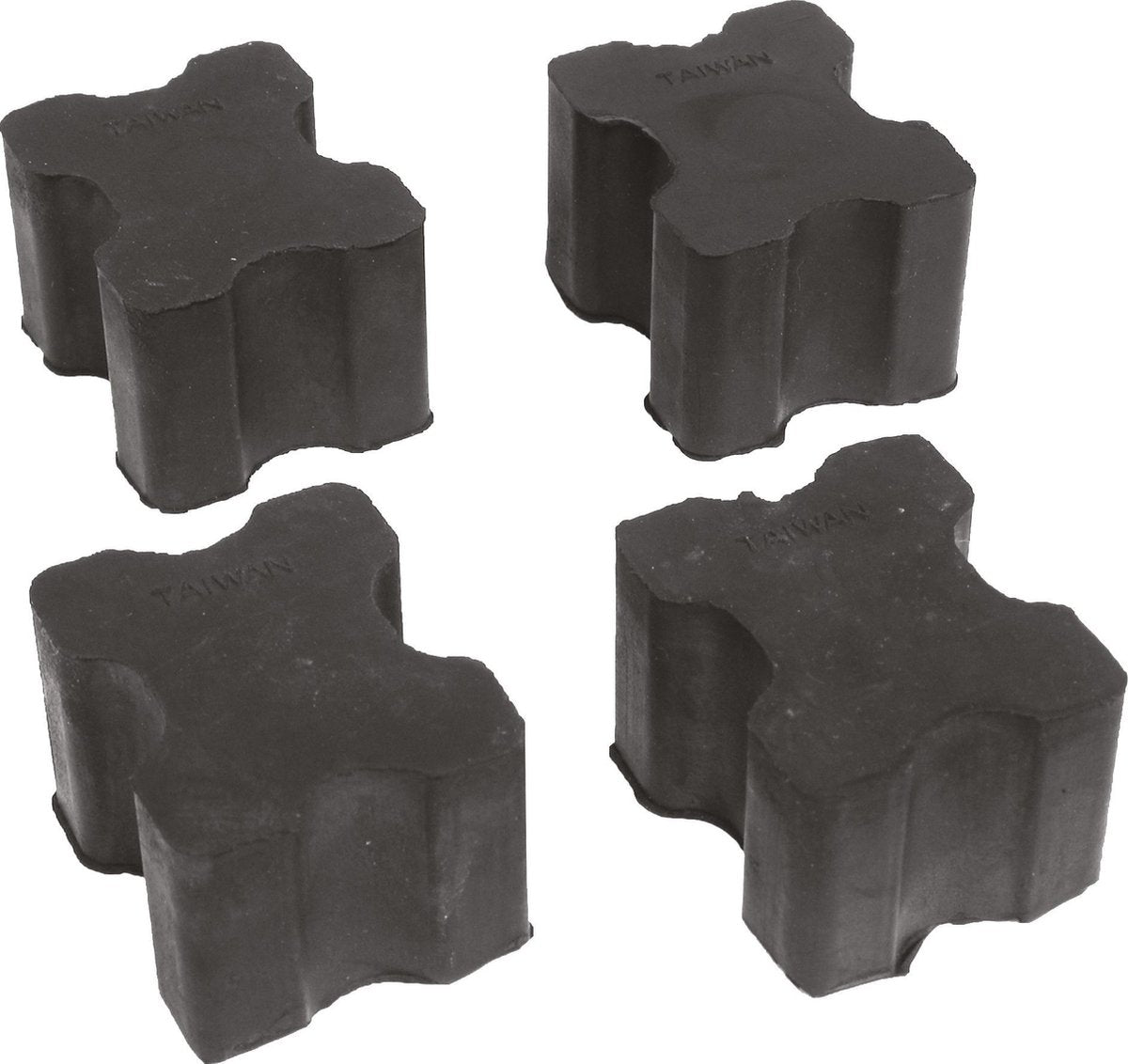 Set di 4 paraurti a molla Carpoint - limitatori di corsa della molla - prevengono gli urti - installazione semplice - universale