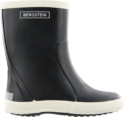 Bergstein rainboot botas de lluvia unisex junior - negro - talla 23