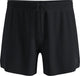 Odlo zeroweight 5 inch hardloopshort zonder binnenbroek 2.0 - mannen - zwart - s