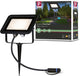 Paulmann Plug Shine LED Faretto da giardino Fluter Loose Spot IP65 3000K 15.5W Nero