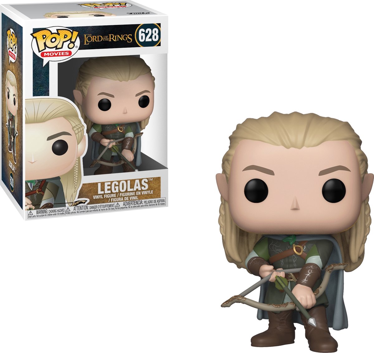 ¡Funko pop! el señor de los anillos legolas - figura coleccionable #628