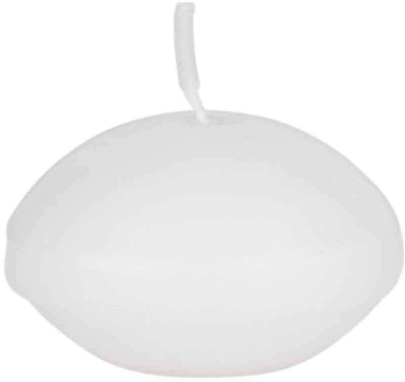 Arti casa juego de 10 velas flotantes - duración de combustión 3,5 horas - velas decorativas de agua - blanco