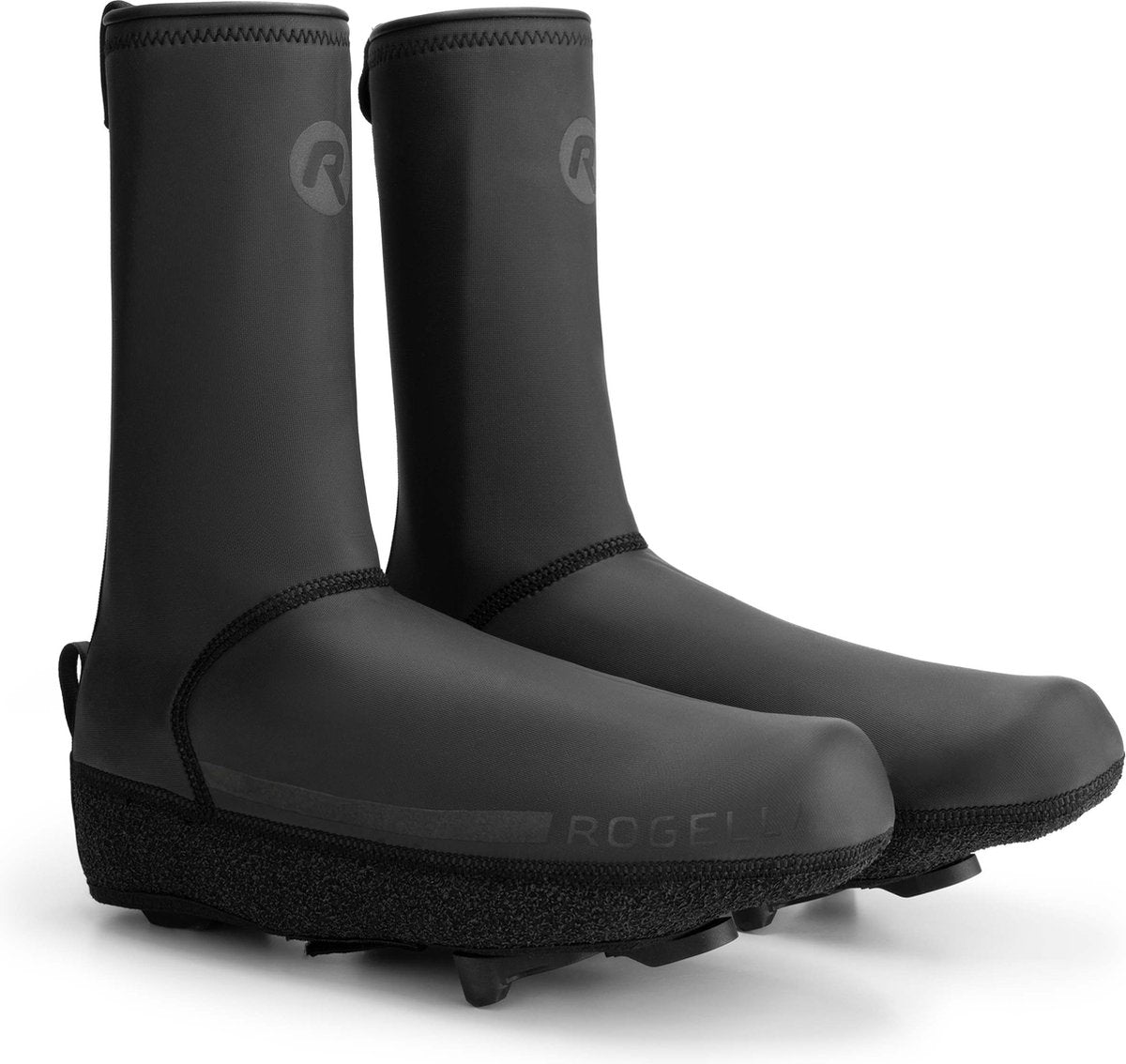 Cubrezapatillas de bicicleta Rogelli artec - ciclismo - resistente al viento y al agua - costuras selladas - negro - talla 40-41