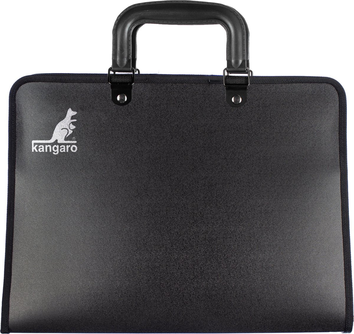 Kangaro tekenmap - a4 - met handvat - zwart - k-830211