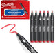 Sharpie creative marker acrylic paint markers | round point | water-based paint markers | ink does not bleed and suitable for most surfaces | red | 6 pieces