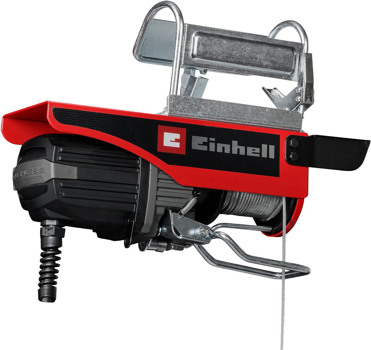Paranco a batteria Einhell te-eh 18 250 li bl solo - power x-change - 18 v li-ion - 250 kg a 6 m (con puleggia) - escl. batteria e caricabatterie