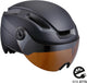 Bbb cycling indra faceshield fietshelm bhe-56f - speed pedelec, e-bike snorfiets - nta-8776 - mat zwart - maat l