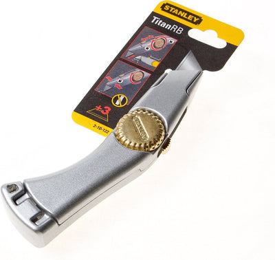 Navaja extensible stanley titanio 18mm