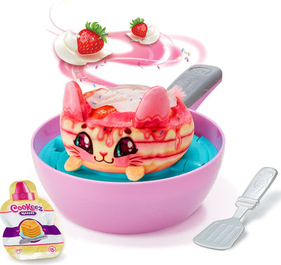 Moose Toys Cookeez Make your own plush surprise animal in frying pan