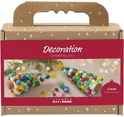 Mini set hobby Creative Company, decorazione, albero di Natale, vari colori, 1 scatola