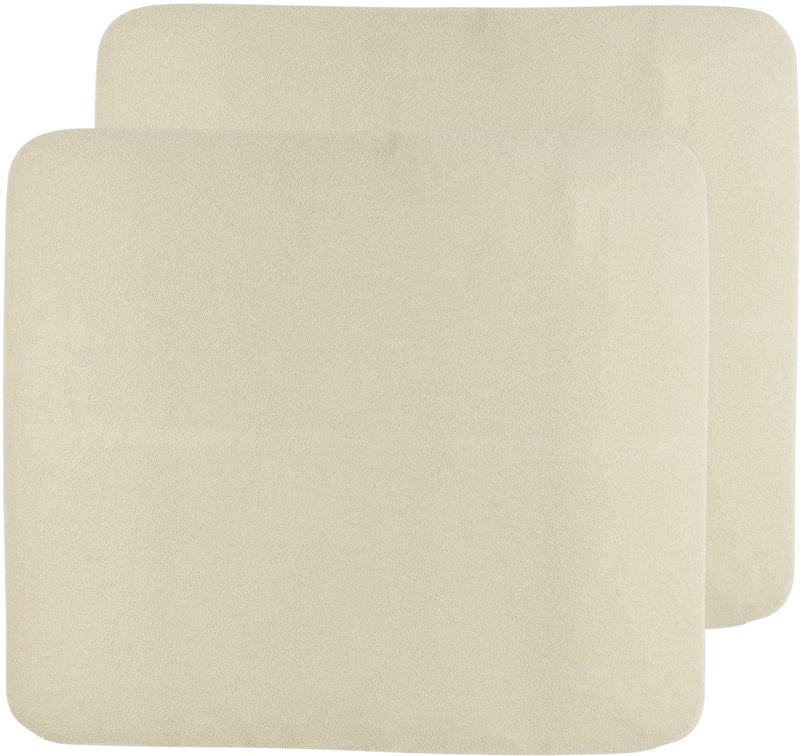 Meyco funda cambiador baby uni - pack de 2 - rizo - arena suave - 85x75cm