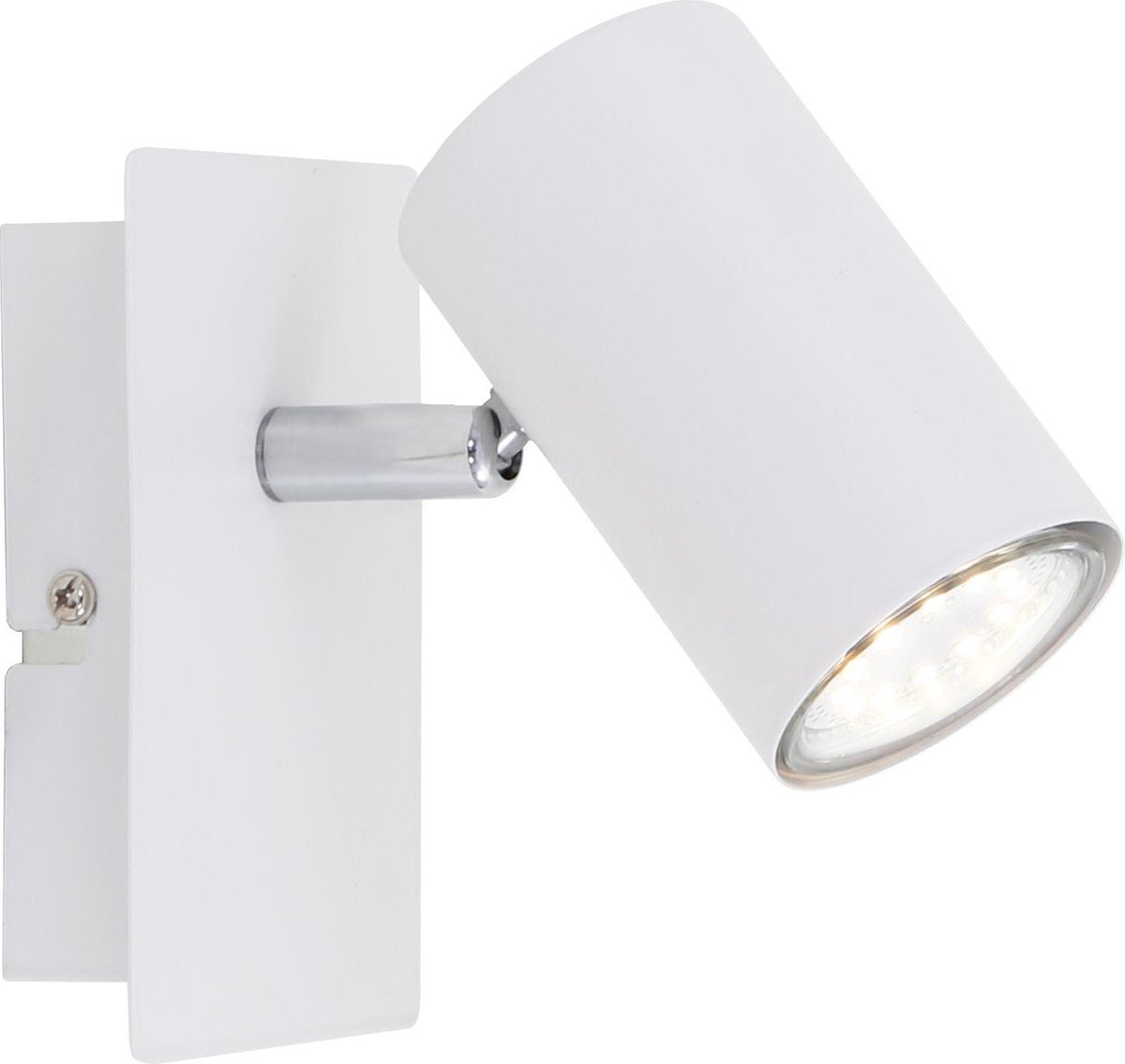 Briloner run - lampada da parete - faretto da soffitto - 1 luce - attacco gu10 - metallo - bianco