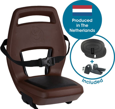 Sedile posteriore Qibbel junior 6+ Carrier Bev. Nero marrone