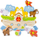New classic toys ® stapelspel - ark van noach