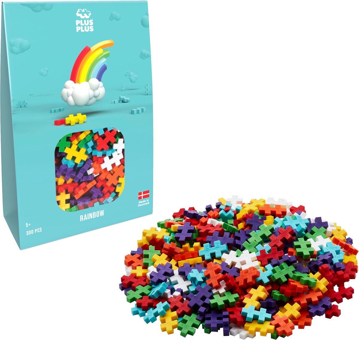 Plus plus plus plus arcobaleno: 300 pezzi (3977)