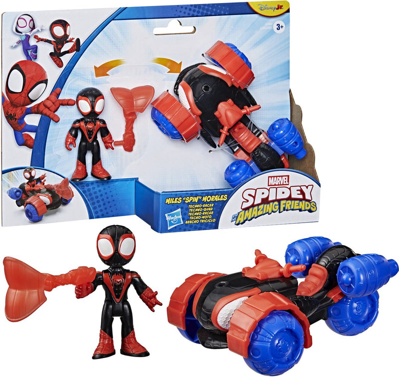 Marvel Spidey e i suoi fantastici amici Miles Morals Techno Racer