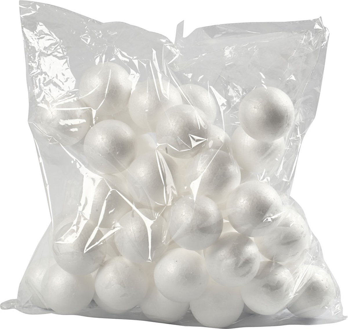 Palline aziendali Creative, d 6 cm, bianche, 50 pezzi 1 scatola