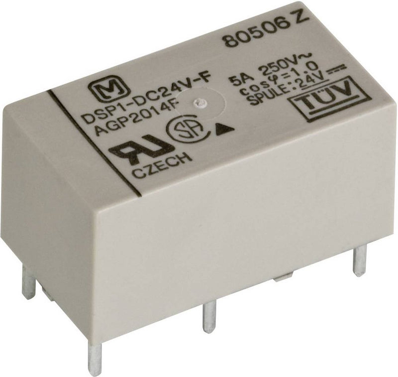 Panasonic dsp2a24 relé de impresión 24 v dc 5 a 2x no 1 pieza(s)