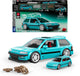 Mattel brick shop hot wheels speed series - honda civic ef personalizzata del '90