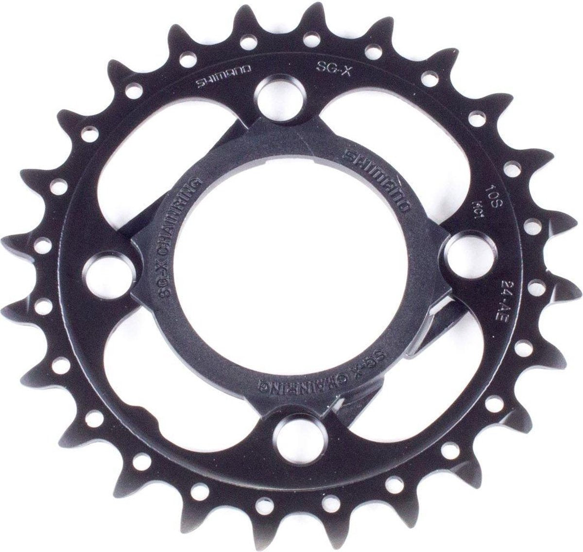 Shimano kettingblad deore fc-m522 24t 64 mm zwart