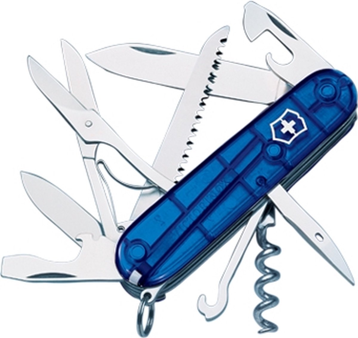 Navaja suiza Victorinox Huntsman Blue - 15 funciones - Azul