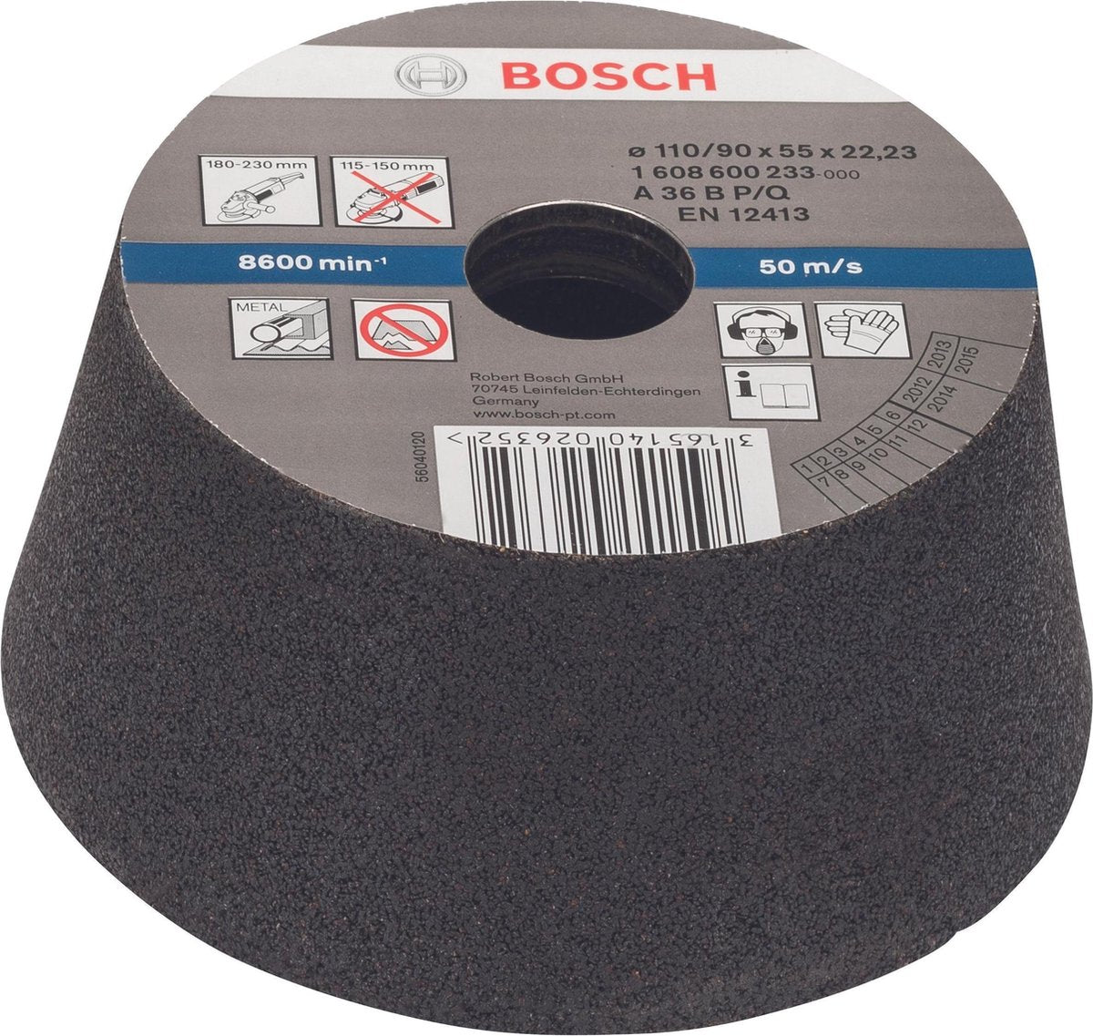 Piedra para cuenco bosch 110 k36