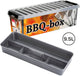 Sunware q-line bbq box 9,5l - barbecue opbergbox met inzet met vakverdeling