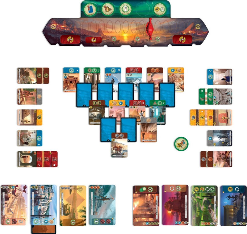 Asmodee 7 Wonders Duel - Gioco da tavolo francese