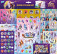 Juego de súper pegatinas de la academia de unicornios totum del grupo de manualidades creativas - 8 hojas