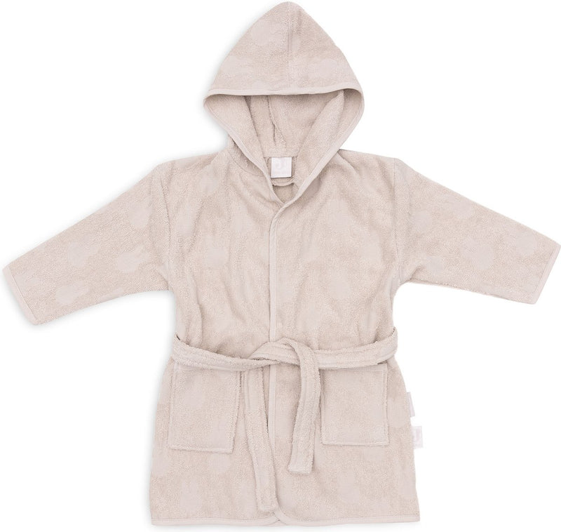 Jollein x Miffy - albornoz bebe rizo 1-2 años - albornoz infantil con capucha - jacquard miffy - turrón
