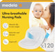 Medela – discos absorbentes ultratranspirables – desechables – para lactancia – agradables para la piel y cómodos – 120 piezas