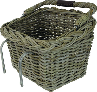 Fastrider elif basket rattan rectangular natural