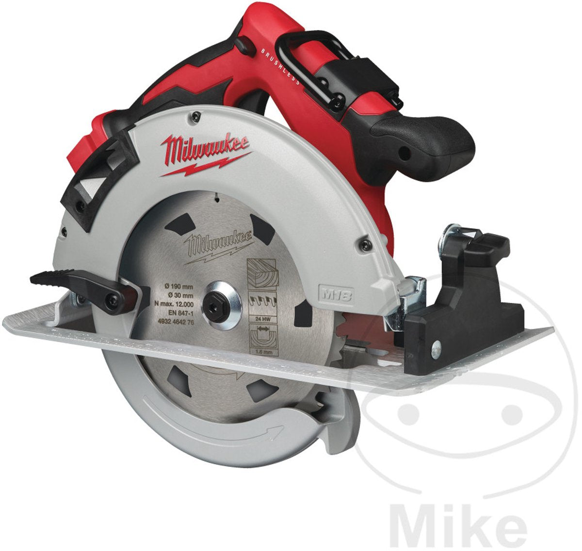 Sierra circular sin escobillas Milwaukee m18 blcs66-0x de 66 mm para madera y plástico | sin baterias ni cargador - 4933464589