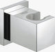 Supporto doccia a parete Grohe euphoria cube - non regolabile - cromo - 27693000