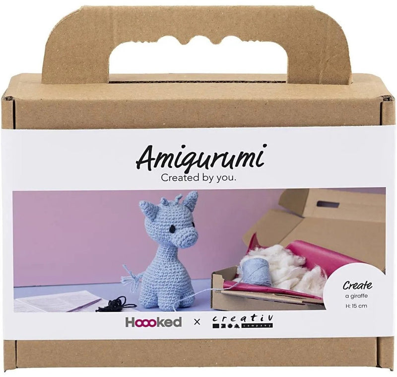 Creativ company hobby set amigurumi, jirafa, azul claro, 1 caja