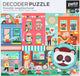 Petit collage puzzle decoder quartiere amichevole - giocattolo educativo.