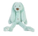 Peluche conejo richie caballo feliz 38cm - verde laguna - peluche bebé