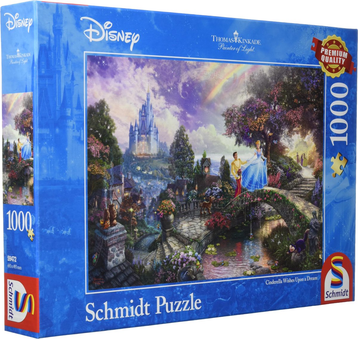 Schmidt Disney Princess - Cenicienta Puzzle de Cenicienta - 1000 piezas