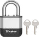 Masterlock elite - lucchetto - 52 mm - arco corto - resistente alle intemperie - antiscasso - serratura da esterno - robusto - incluse 2 chiavi
