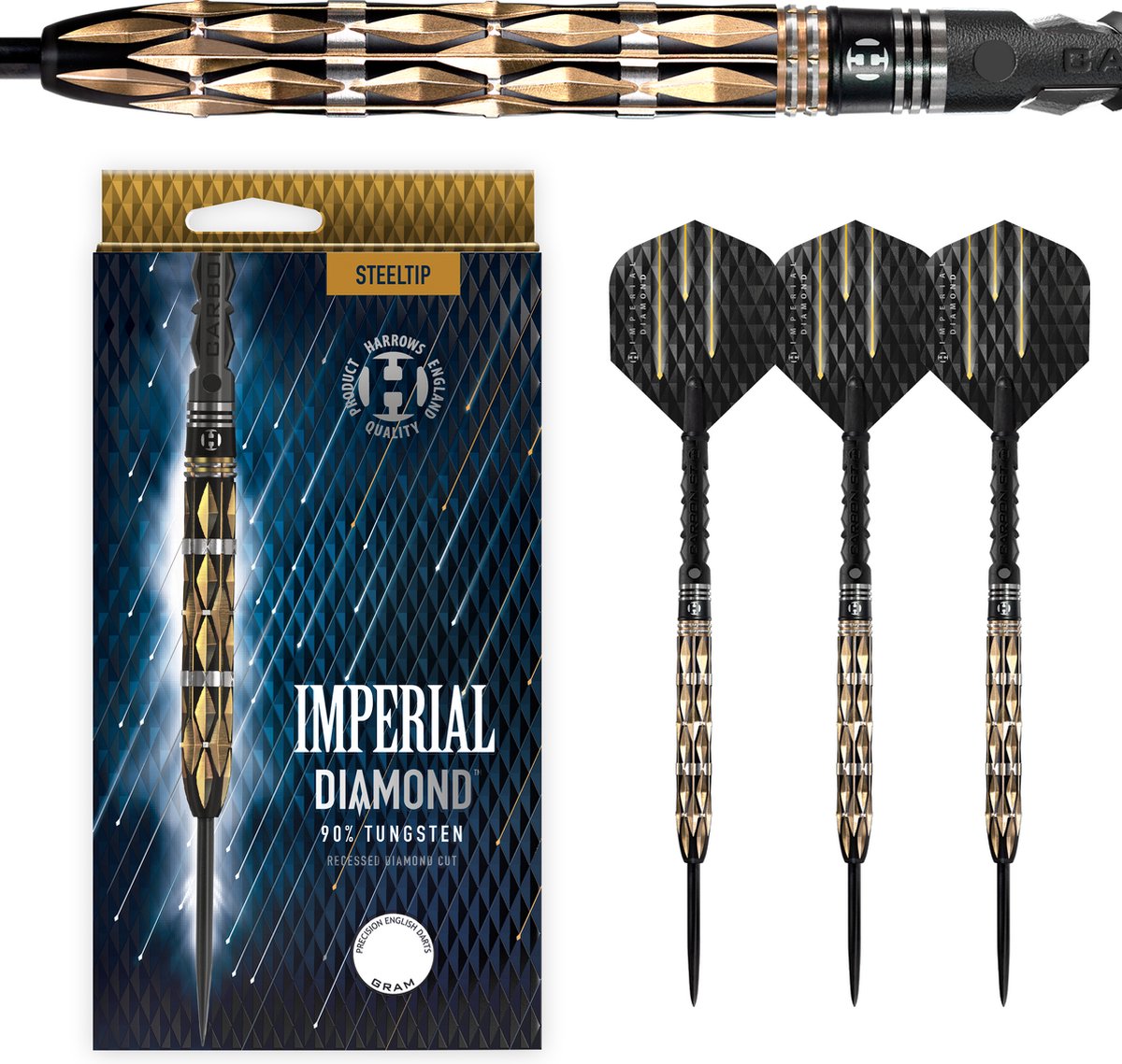 Harrows diamante imperial 90% tungsteno 22gr