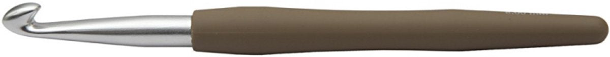Uncinetti Creative Company, misura 8, l: 14,5 cm, misura 8 mm, marrone, 1 pezzo
